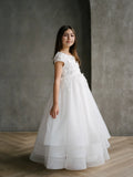 Maribel | Teter Warm Couture Tiered Communion Dress