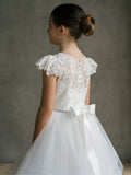 Caterina Lace Communion Dress | Teter Warm Couture