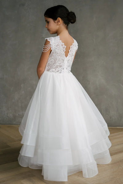 Lorelai | Teter Warm Couture Pearl Lace Communion Dress