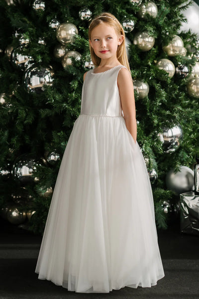 Adeline Pearl Teter Warm Couture Communion Dress