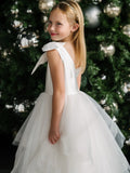 Adelise Pearl Girls Communion Dress | Teter Warm Couture
