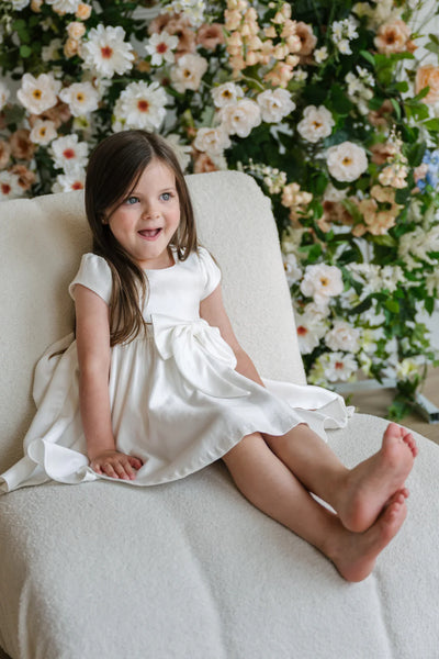 Liora Belle Off White Baby Dress | Teter Warm Couture