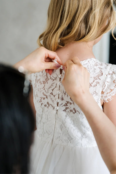 Florienne Girls First Communion Dress | Teter Warm Couture