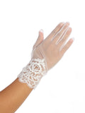 Amelia First Communion Lace Gloves