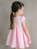Serenella Rose Pink Girl Dress | Teter Warm Couture