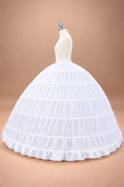 5-Hoop Junior Quinceañera Petticoat for Ball Gowns