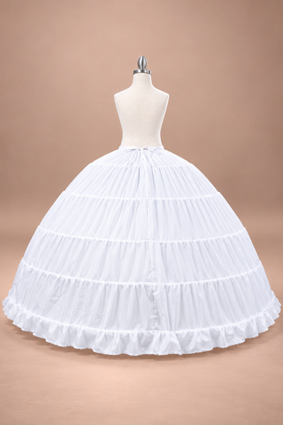5-Hoop Junior Quinceañera Petticoat for Ball Gowns