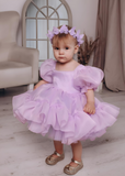 Puffy Sleeve Party Dress for Baby & Kids | Special Occasion Dress