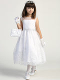 Girls First Communion Dress Dress Embroidered Beaded Lace Girls Dress