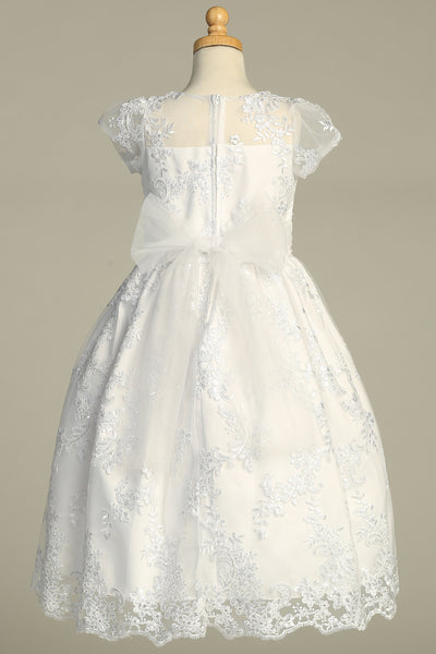 Camelia First Communion Dress – Lace Flower Girl Gown