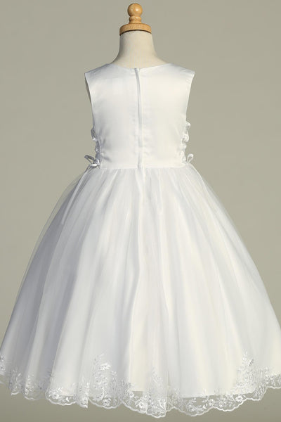 Grace Elise White Lace Communion & Special Occasion Dress