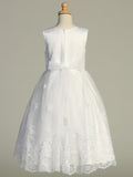 Rehana White Lace Communion Dress – Graceful & Elegant