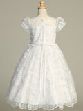 Chantilly First Communion Dress – Holy Communion Tea Length Dress