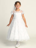 Chantilly First Communion Dress – Holy Communion Tea Length Dress