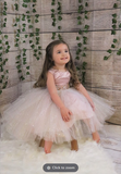 Amalee Couture Beautiful Flower Girl Tulle Dress 