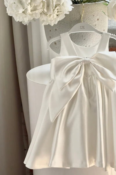 Aureline Grace Off-White Baby Dress | Teter Warm Couture