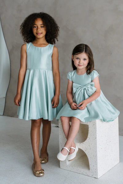 Maribel Tiffany Blue Girls Dress | Teter Warm Couture