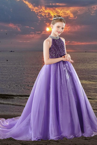 Tahiti Girls Pageant Dress | Alessia Gown | Brydealo Couture