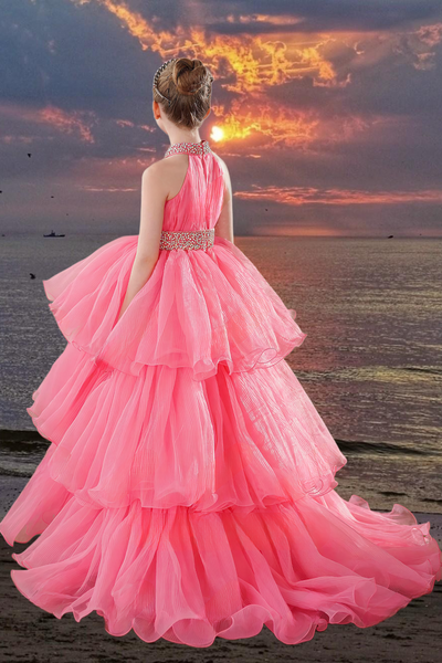 Arielle Rose Gown – Watermelon Girls Pageant Dress | 2Cute