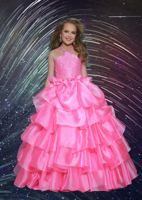 2Cute Renata Pageant Dress in Hot Pink, Royal, or White