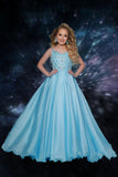 2Cute White or Light Pink Gown –Celina Starfall Pageant & Party Dress