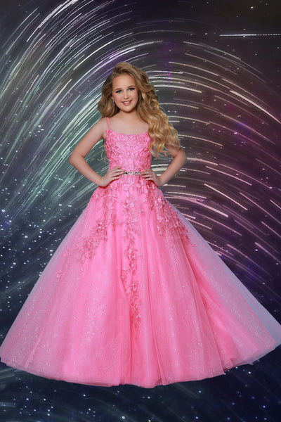 Clarissa Hot Pink Glitter Pageant Dress – 2Cute for Girls