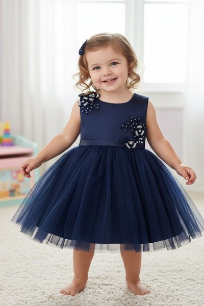 Baby Sage Flower Girl Dress for Party & Birthday