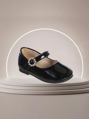 Elegant Girls Patent Mary Jane Dress Shoes – Sizes 1-8