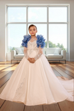 Everly Luxe Gown | Pentelei Couture Communion Dress