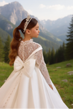 White Lace Communion Dress | Pentelei Couture Gown