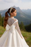 White Lace Communion Dress | Pentelei Couture Gown