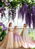 Pentelei Couture Gardenia Bloom Girls’ Gown
