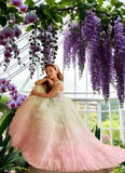 Pentelei Couture Gardenia Bloom Girls’ Gown