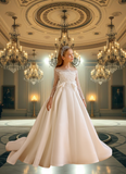 Aurélienne Pentelei Couture Pearl Beaded Gown