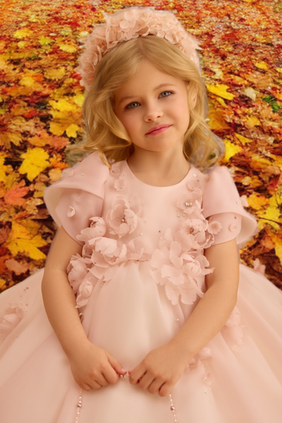 Amelina Rose | Pentelei Couture Flower Girl & Communion Dress