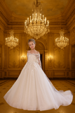 Luxury Off-Shoulder Communion Dress | Pentelei Couture