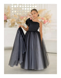 Serena Dress - Luxurious Handmade Couture Gown for Girls