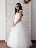 Rosamere Petal Train Gown
