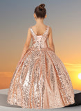 Girls Pageant Party Dress - Shane Sequin Gown | Blush Kids