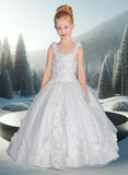 Felicity Rose Gown – Girls Blush or Off White Pageant Dress