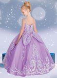 Dazzle on Stage with Gael Girls Pageant Gown in a Stunning Sequined Bodice