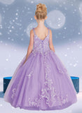 Alina Bloom Gown – Lilac Pageant & Communion Dress