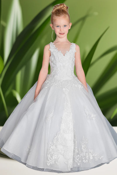 Alina Bloom Gown – Lilac Pageant & Communion Dress