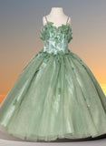 Liliana Meadow Gown | Sage Green Special Occasion Dress for Girls