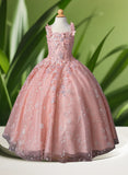 Liliana Blossom Gown – Blush Pink Flower Girl & Party Dress