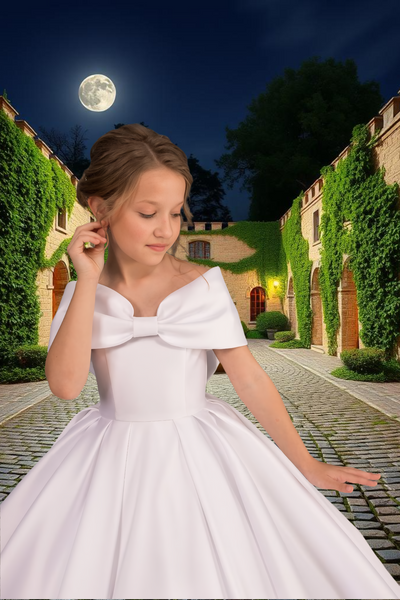 Elara Luxe White Couture Gown | Fashion Couture