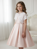Girls White Lace Bolero | Communion & Flower Girl Jacket