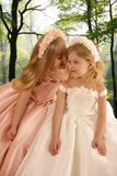 Elara Bloom | Pentelei Couture Pink Butterfly Dress