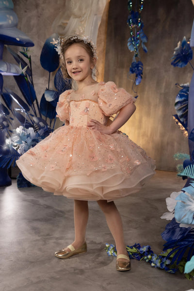 Aurelia Cupcake Girls Pageant Dress – Fairy Birthday Dress