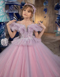 Seraphina Couture Gown - Custom Luxury Dress for Girls' Special Events